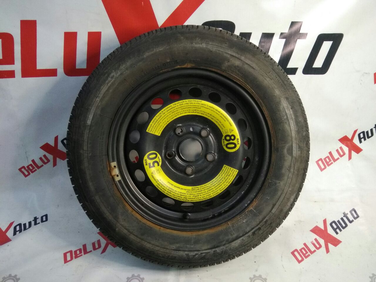 roată de rezervă temporară 195/65R15 pentru Volkswagen Jetta 6 1.8 · 2013–2015