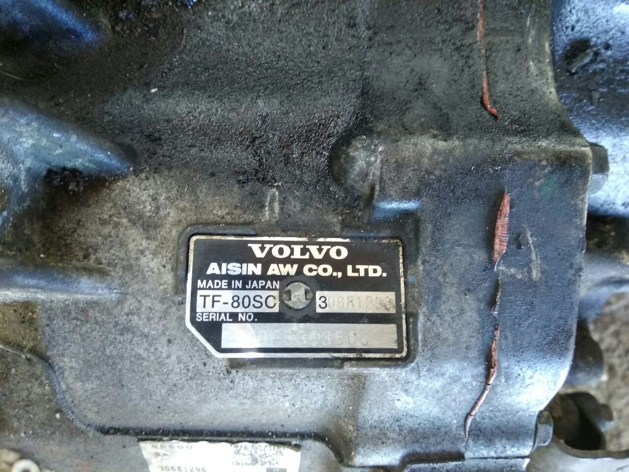 cutie de viteze pentru Volvo V70 2.4 diesel · 2007–2013
